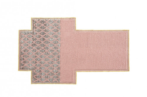 ковер gan plait big pink 250x190 от gan в Комсомольск-на-Амуре