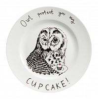 тарелка owl protect you my cup cake в Комсомольск-на-Амуре