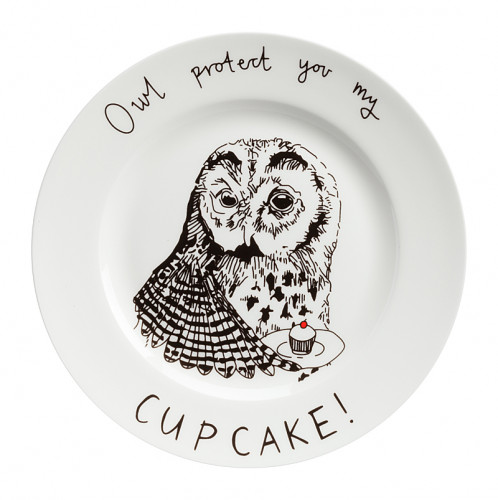 тарелка owl protect you my cup cake в Комсомольск-на-Амуре