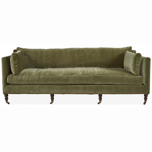 диван madeline sofa прямой зеленый в Комсомольск-на-Амуре