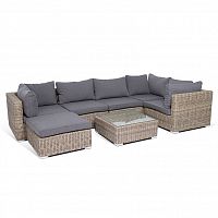 лунго, трансформирующаяся лаунж зона на 6 персон ,серый в Комсомольск-на-Амуре