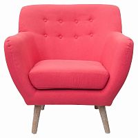 кресло fuller red розовое в Комсомольск-на-Амуре