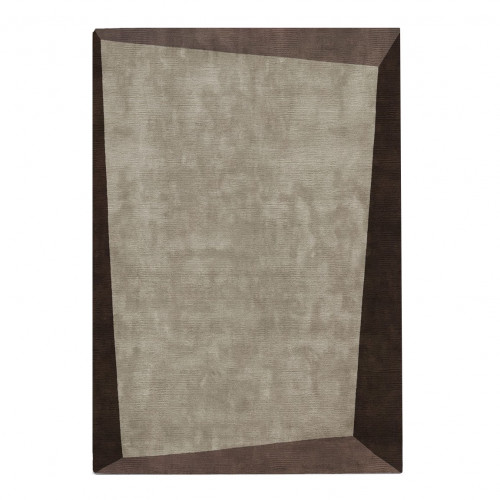 ковер dipped frame dark bege 120x170 бежевый в Комсомольск-на-Амуре
