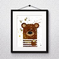 постер bear а4 в Комсомольск-на-Амуре