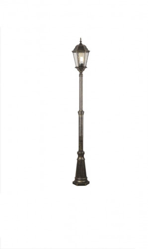 садово-парковый светильник arte lamp genova a1207pa-1bn в Комсомольск-на-Амуре