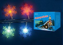 светодиодная гирлянда «снежинки-3» 700см (07936) uniel uld-s0700-050/dta multi ip20 snowflakes-3 в Комсомольск-на-Амуре