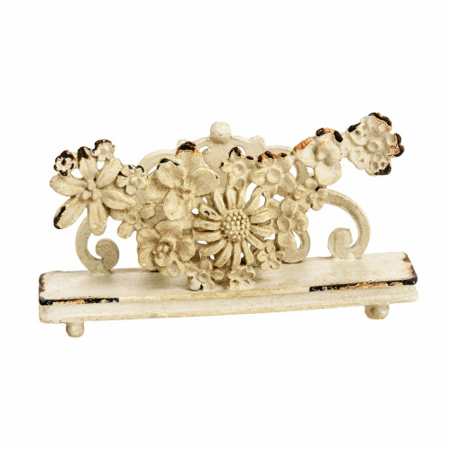 подставка для визиток pewter flower белая в Комсомольск-на-Амуре