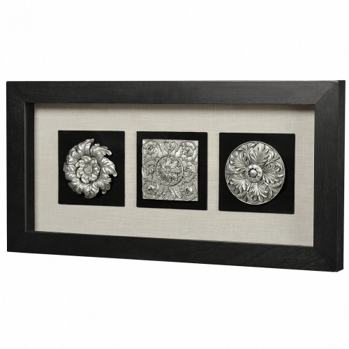 панно "вертикальный декор 1 (черная рама)" в Комсомольск-на-Амуре