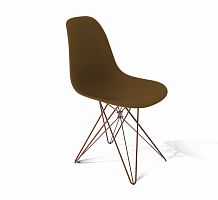 стул dsr коричневый s50 (eames style) в Комсомольск-на-Амуре