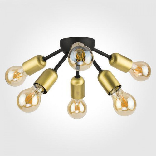 потолочная люстра tk lighting 1467 estrella black в Комсомольск-на-Амуре