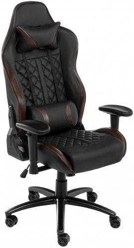 компьютерное кресло woodville sprint коричневое / черное в Комсомольск-на-Амуре