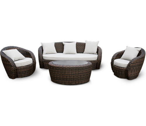 лаунж зона авела на 4 персоны серая в Комсомольск-на-Амуре