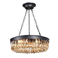 подвесной светильник crystal 5 black от delight collection в Комсомольск-на-Амуре