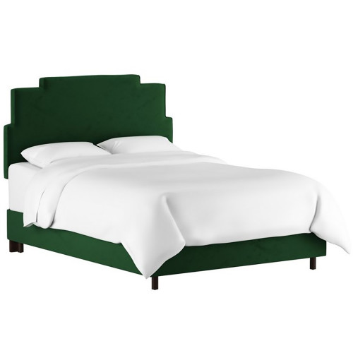 кровать двуспальная 180х200 зеленая paxton emerald velvet в Комсомольск-на-Амуре