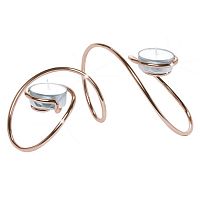 подсвечник медный для чайных свечей t-loop, 19,5 см в Комсомольск-на-Амуре