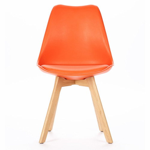 стул sephi (eames style) оранжевый в Комсомольск-на-Амуре