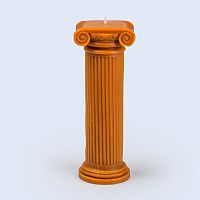 свеча высокая оранжевая hestia column в Комсомольск-на-Амуре