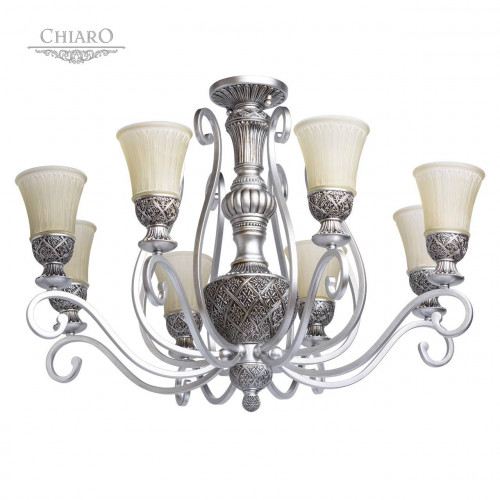 потолочная люстра chiaro версаче 254010908 белая в Комсомольск-на-Амуре