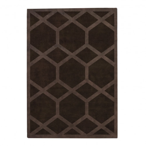 ковер ashton cocoa coffe 240x340 коричневый в Комсомольск-на-Амуре