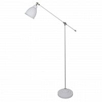 торшер arte lamp braccio a2054pn-1wh в Комсомольск-на-Амуре