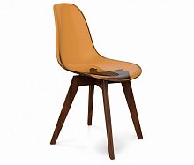 стул dsw кофейный s39 (eames style) в Комсомольск-на-Амуре