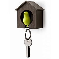 держатель+брелок для ключей sparrow коричневый-зеленый в Комсомольск-на-Амуре