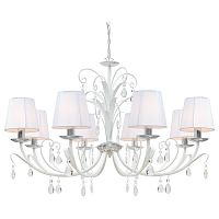 подвесная люстра arte lamp romana snow a1743lm-8wh в Комсомольск-на-Амуре