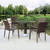 обеденная группа из искусственного ротанга sate на 4 персоны в Комсомольск-на-Амуре