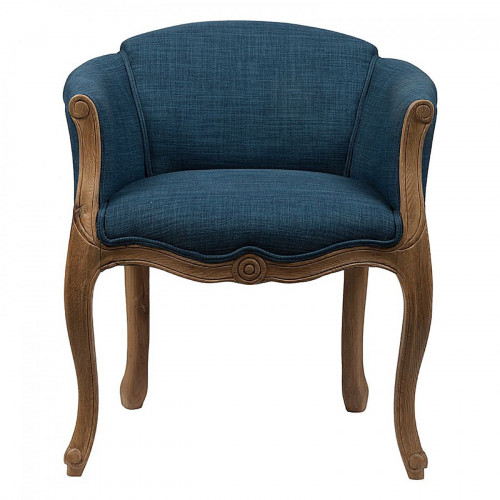кресло cabriole elizabeth синее в Комсомольск-на-Амуре
