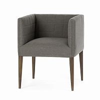 кресло penelope dining chair серое в Комсомольск-на-Амуре