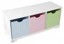 скамья kidkraft storage bench pastel (14565) в Комсомольск-на-Амуре