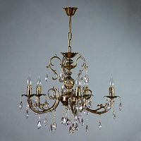 подвесная люстра ambiente alicante 8888/5 pb tear drop в Комсомольск-на-Амуре
