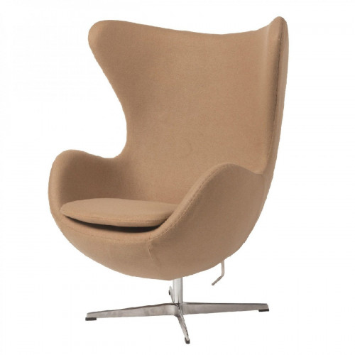 кресло egg chair коричневое в Комсомольск-на-Амуре
