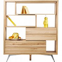стеллаж bookcase коричневый в Комсомольск-на-Амуре