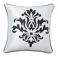 подушка с геральдическими лилиями fleur de lys ii white в Комсомольск-на-Амуре