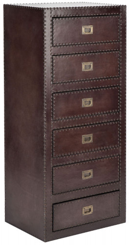 комод sheppard 6 drawers gun metal в Комсомольск-на-Амуре