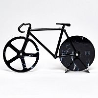 нож для пиццы из нержавеющей стали the fixie, черный мрамор в Комсомольск-на-Амуре