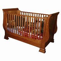 кроватка детская с матрасом коричневая day bed в Комсомольск-на-Амуре