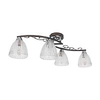 потолочная люстра idlamp nield 232/4pf-blackchrome в Комсомольск-на-Амуре