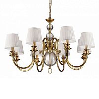 люстра newport 8 от delight collection белая/прозрачная/бронзовая в Комсомольск-на-Амуре