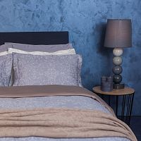 комплект постельного белья decoflux сатин семейный versaille grey в Комсомольск-на-Амуре