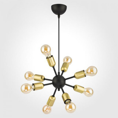 подвесная люстра tk lighting 1468 estrella black в Комсомольск-на-Амуре