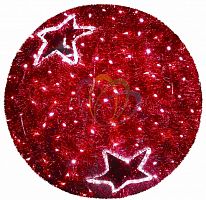 фигура led шар 120 см, красный в Комсомольск-на-Амуре