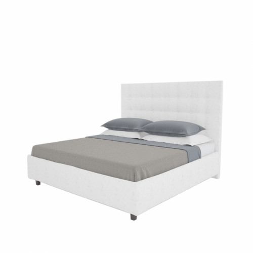 кровать royal black 90х200 велюр молочный р в Комсомольск-на-Амуре