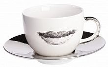 чайная пара пьерро форназетти faces silver в Комсомольск-на-Амуре