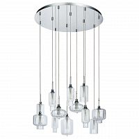 дизайнерская подвесная люстра spot light larissa 1891228 хром в Комсомольск-на-Амуре