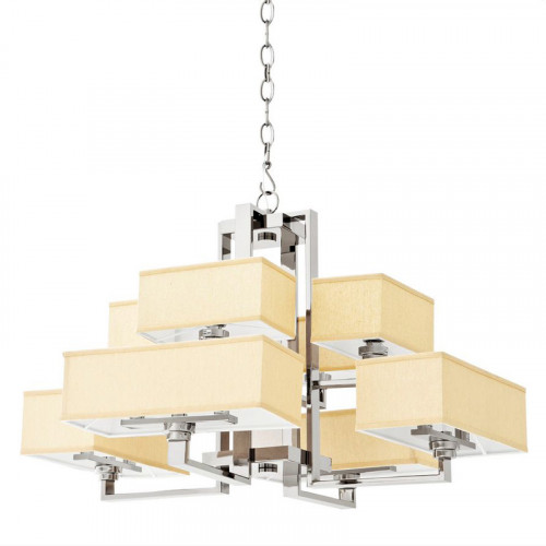 люстра 109363 от eichholtz стальной/бежевая в Комсомольск-на-Амуре