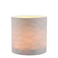подсвечник белый стеклянный fontana m от eichholtz, 20 см в Комсомольск-на-Амуре
