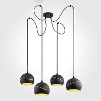 подвесная люстра tk lighting 2221 yoda black orbit в Комсомольск-на-Амуре