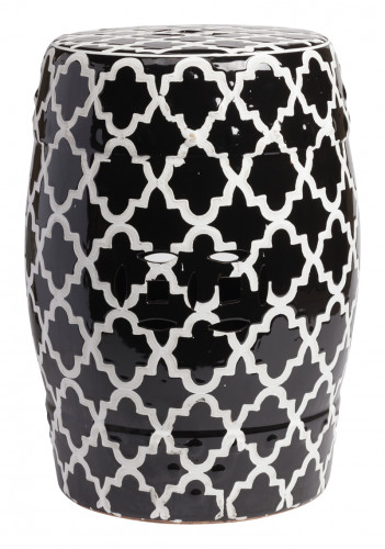 керамический столик-табурет istanbul stool black в Комсомольск-на-Амуре